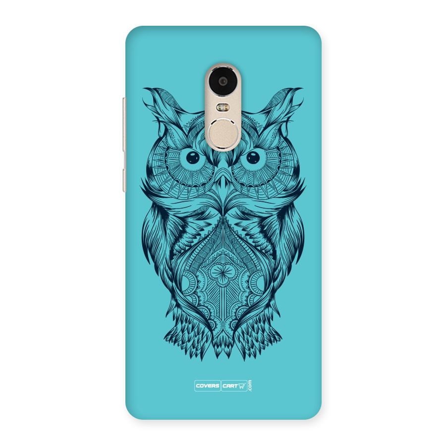 Designer Owl Back Case for Xiaomi Redmi Note 4