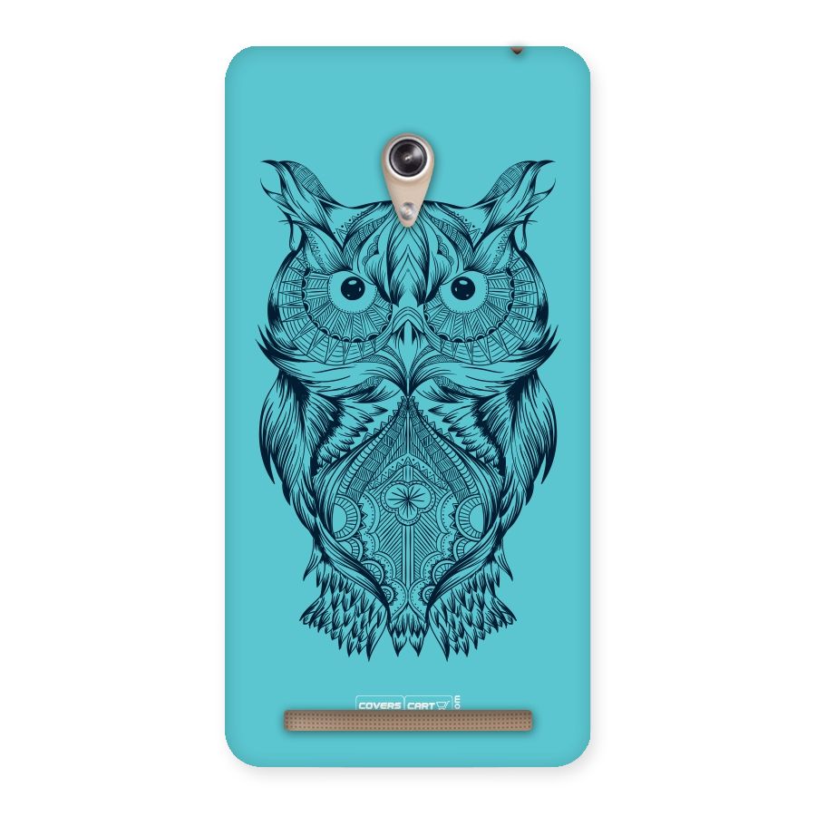 Designer Owl Back Case for Zenfone 6
