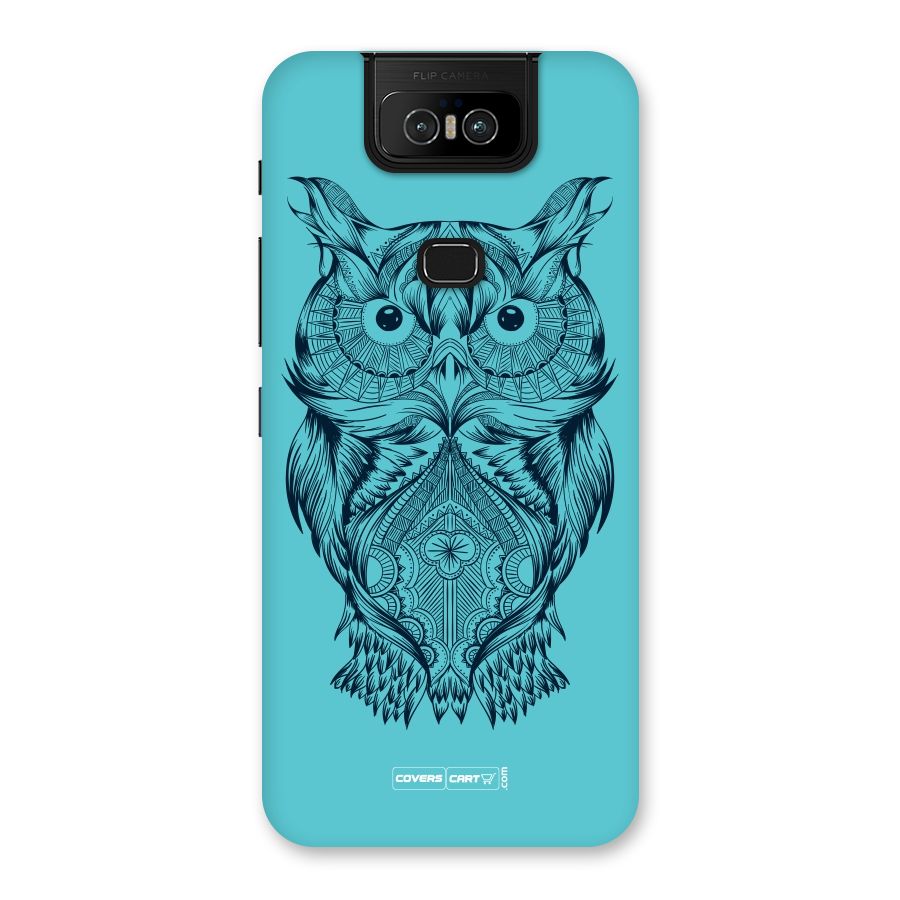 Designer Owl Back Case for Zenfone 6z