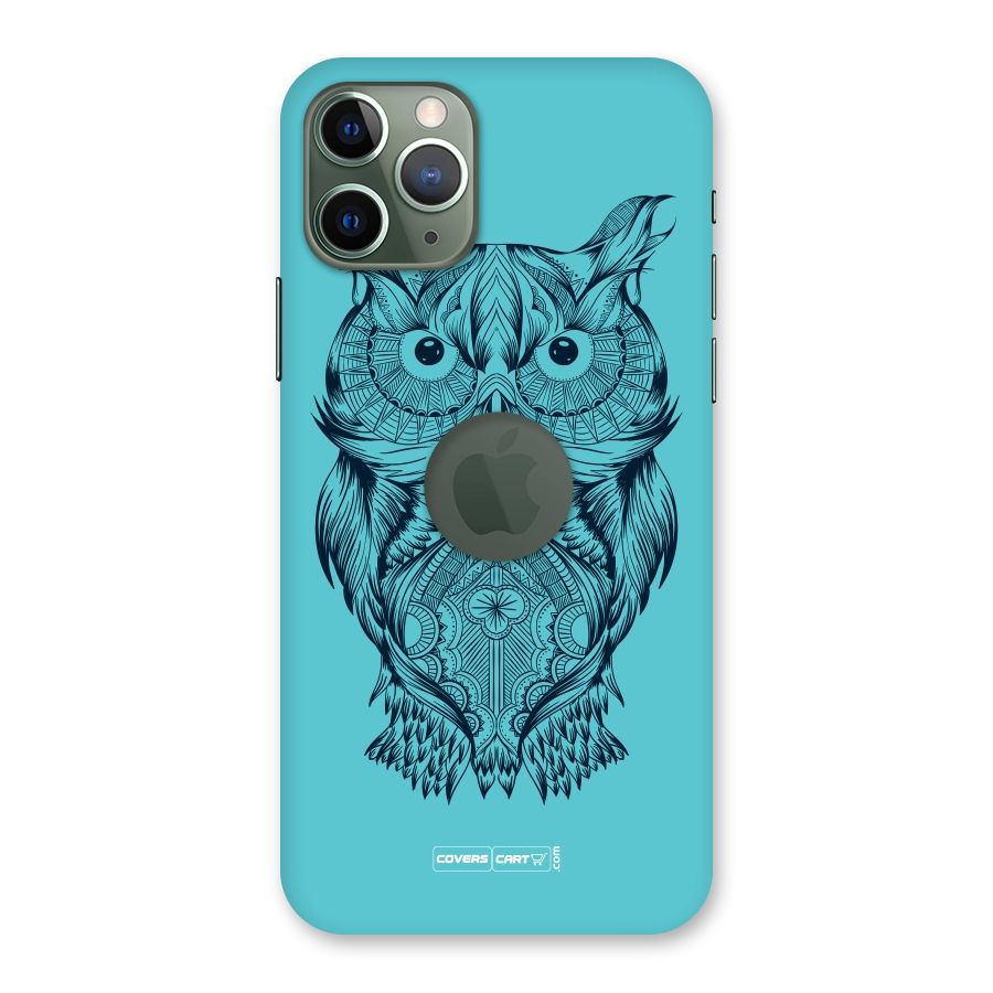 Designer Owl Back Case for iPhone 11 Pro Logo  Cut