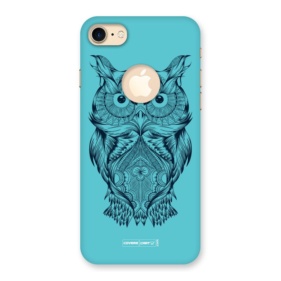Designer Owl Back Case for iPhone 7 Logo Cut