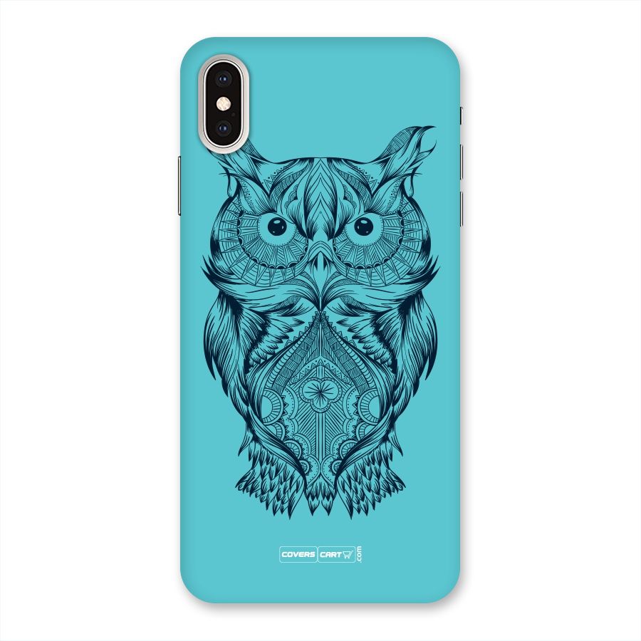 Designer Owl Back Case for iPhone XS Max