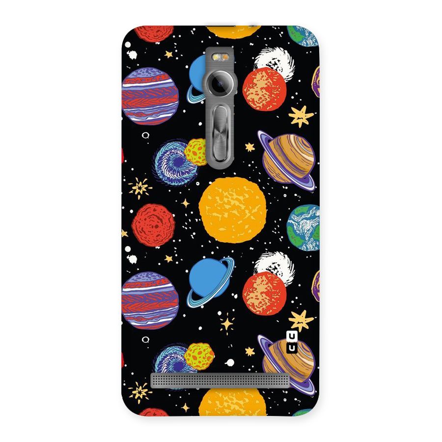 Designer Planets Back Case for Asus Zenfone 2