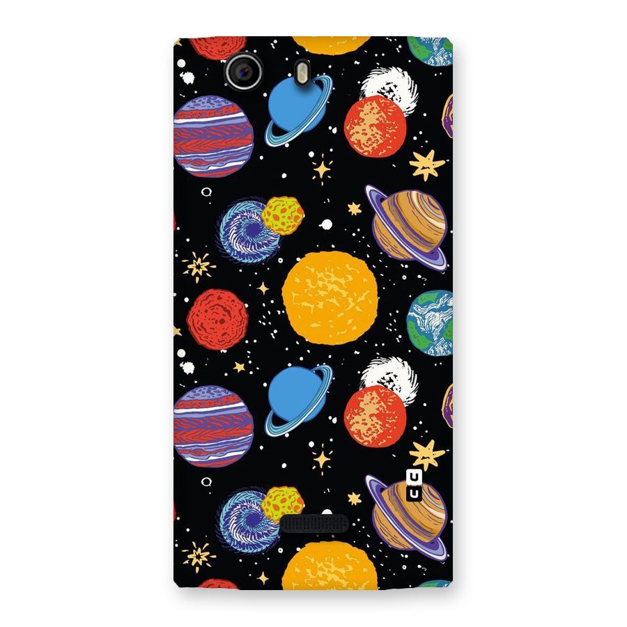 Designer Planets Back Case for Canvas Nitro 2 E311
