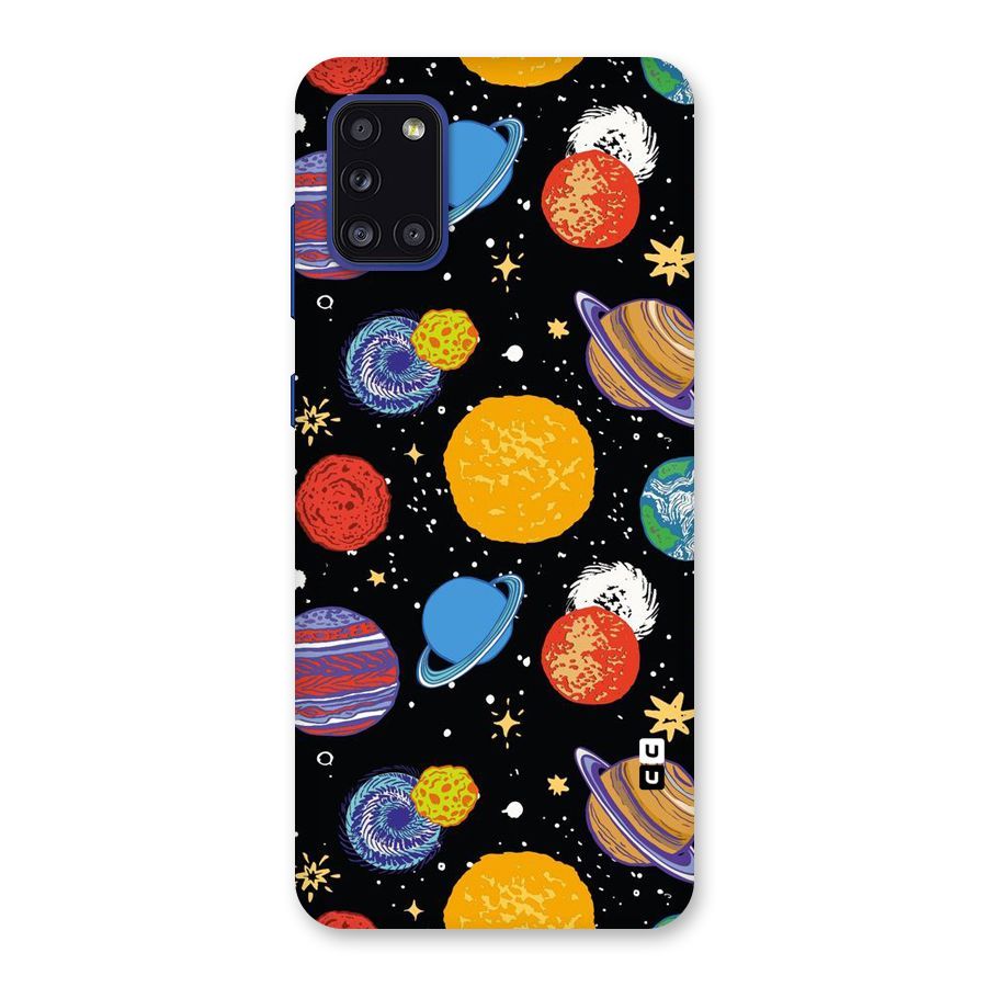 Designer Planets Back Case for Galaxy A31