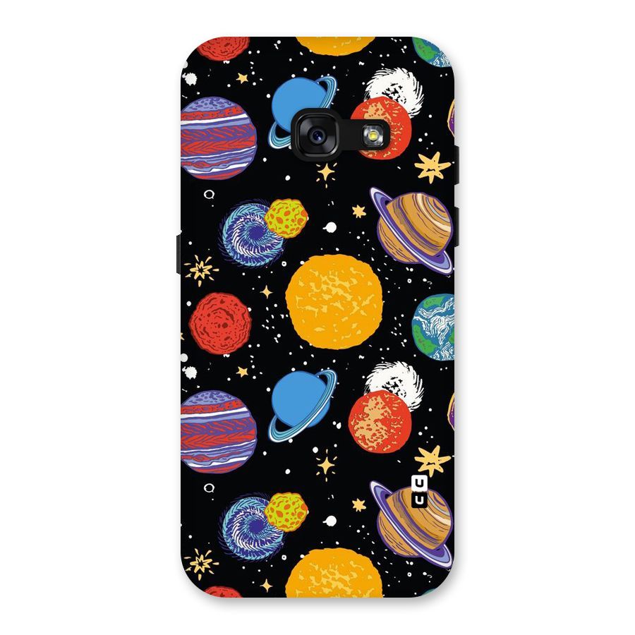 Designer Planets Back Case for Galaxy A3 (2017)