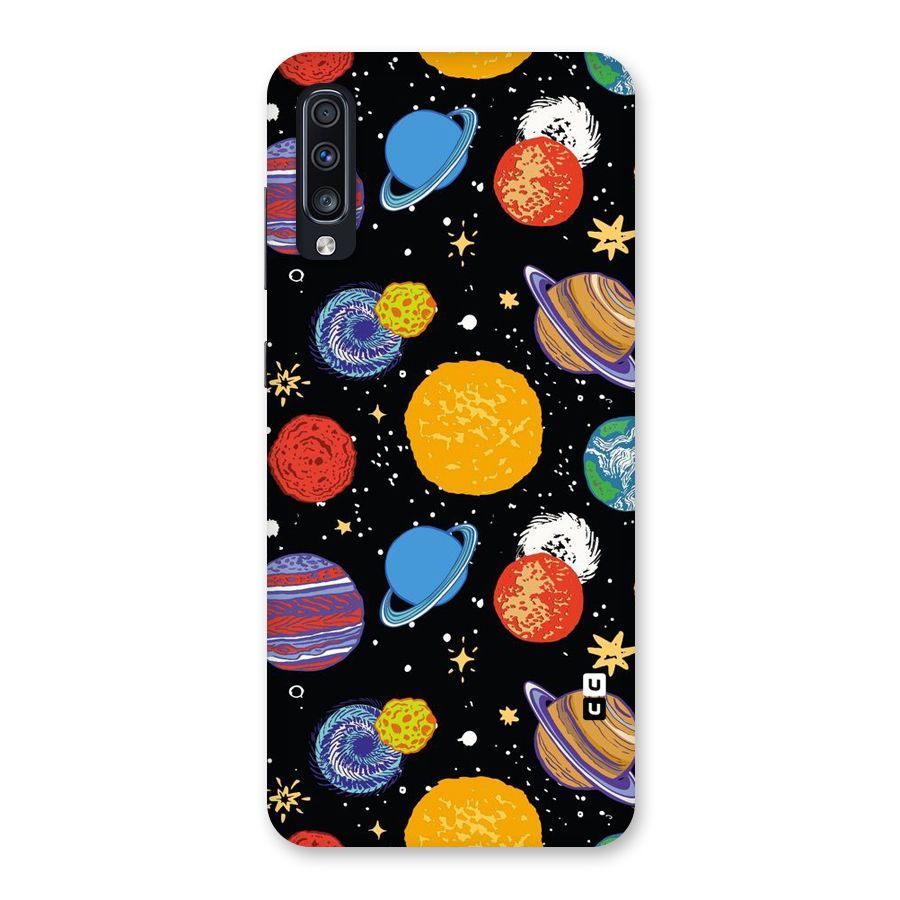 Designer Planets Back Case for Galaxy A70