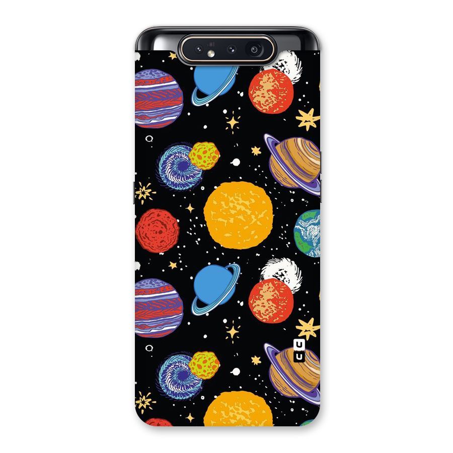 Designer Planets Back Case for Galaxy A80