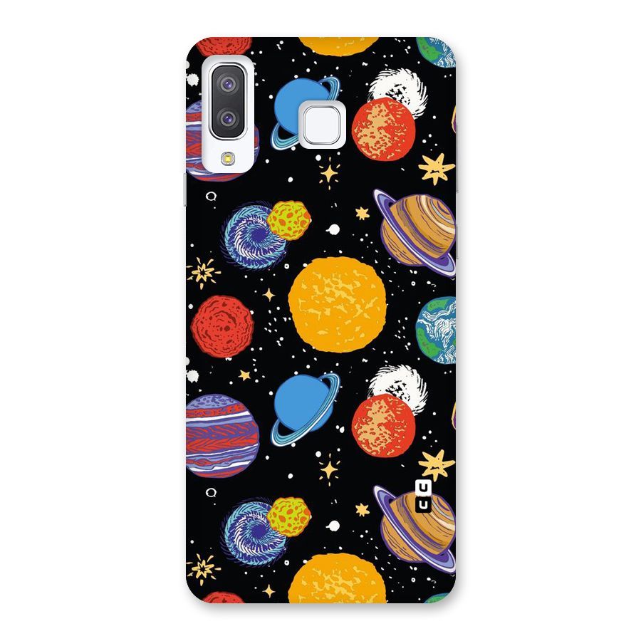 Designer Planets Back Case for Galaxy A8 Star
