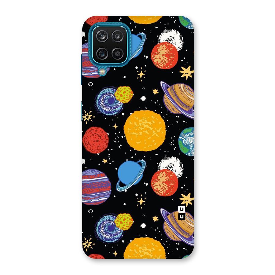 Designer Planets Back Case for Galaxy F12