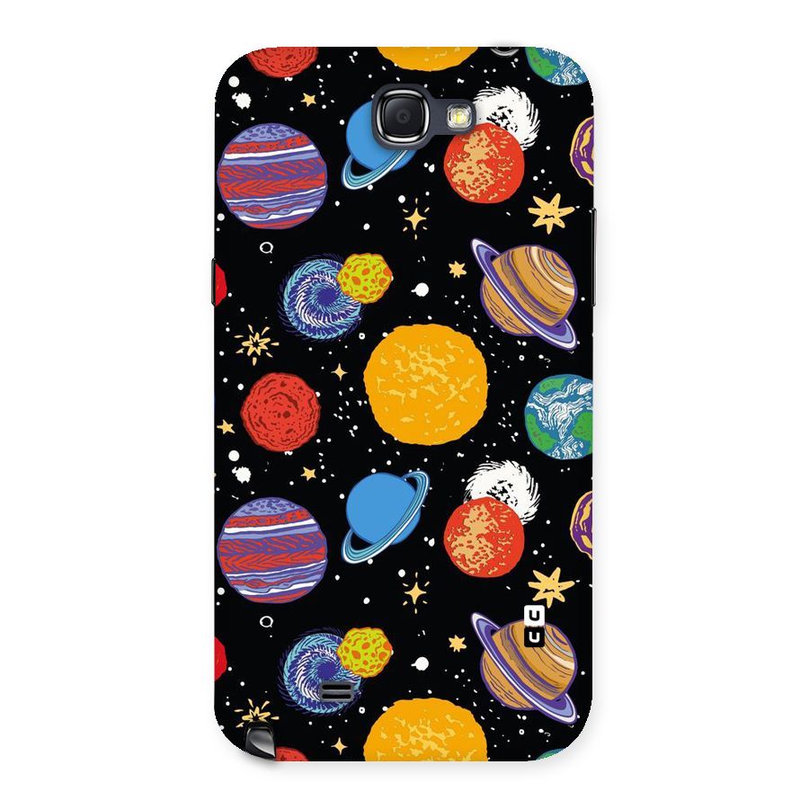 Designer Planets Back Case for Galaxy Note 2