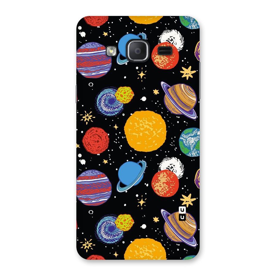 Designer Planets Back Case for Galaxy On7 2015