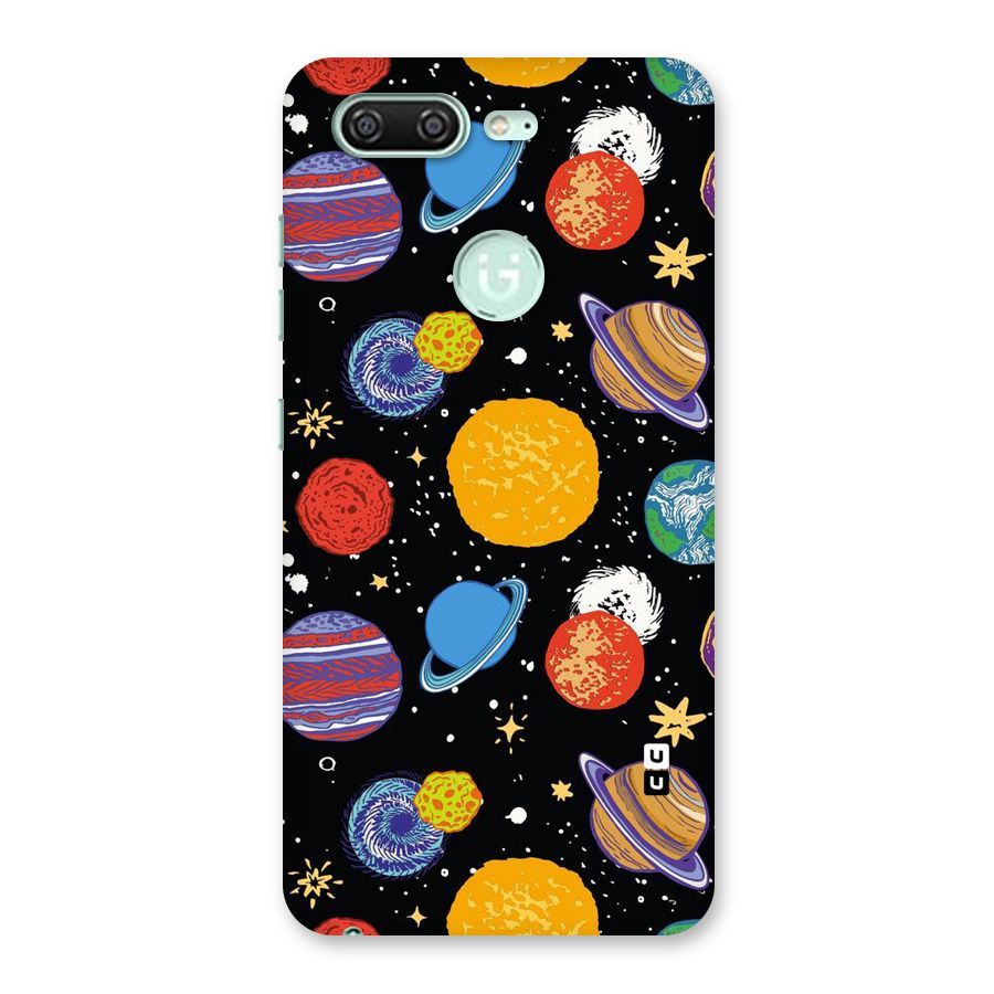 Designer Planets Back Case for Gionee S10