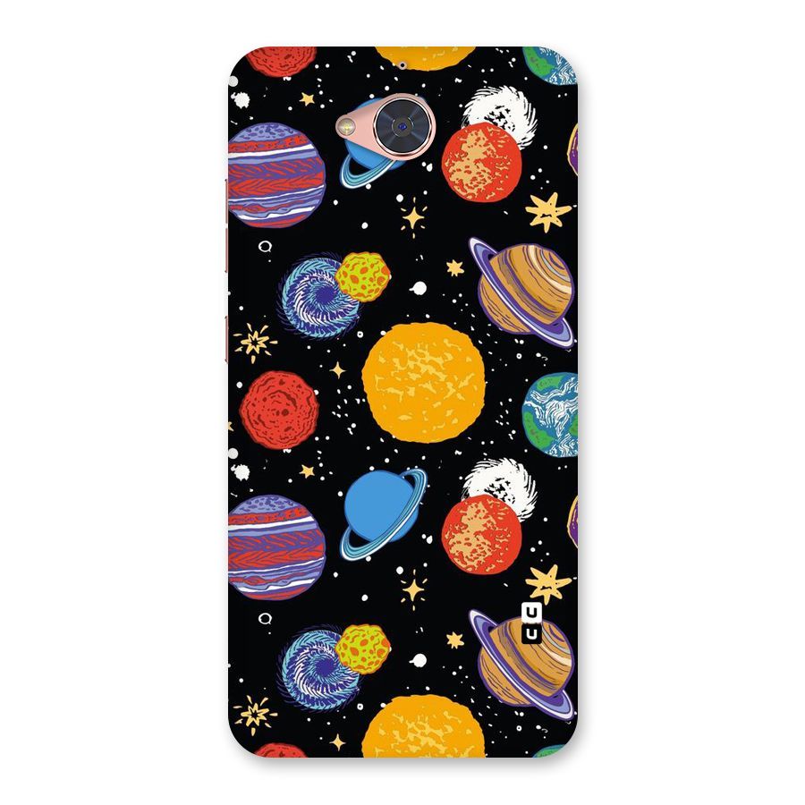 Designer Planets Back Case for Gionee S6 Pro