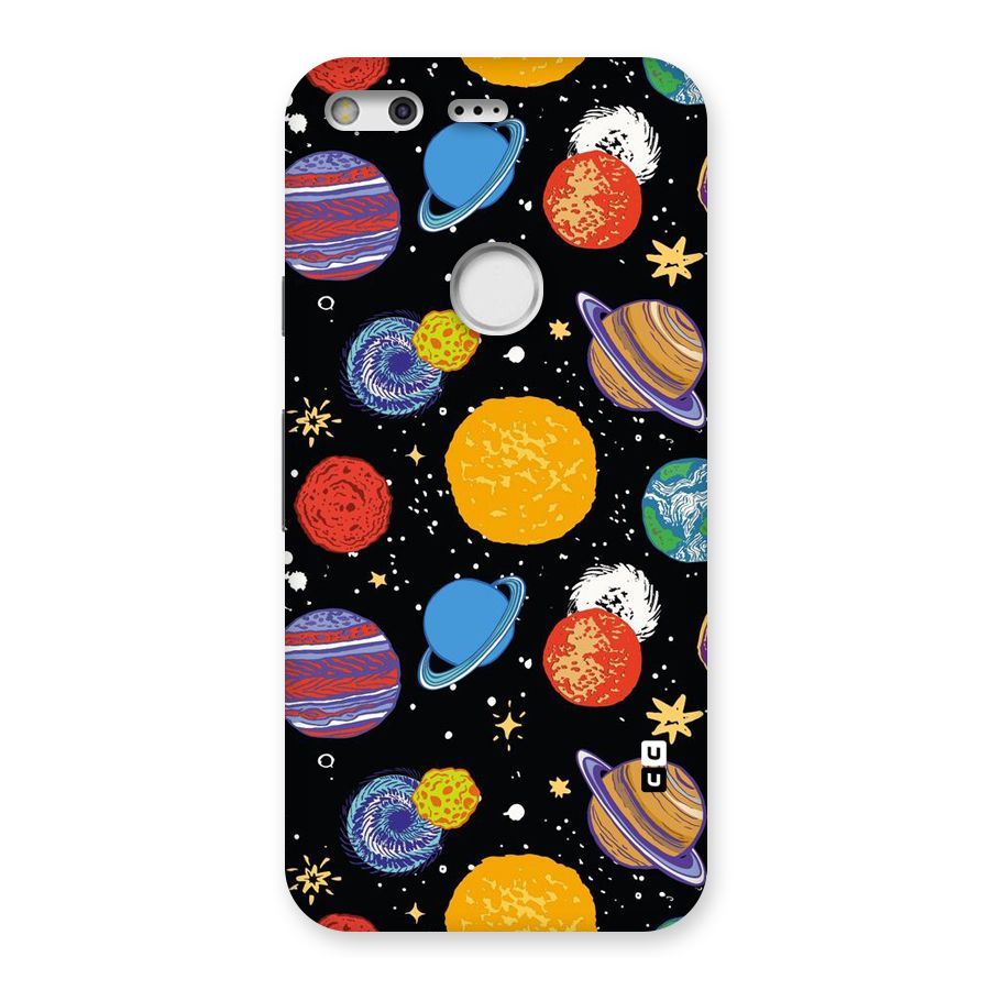 Designer Planets Back Case for Google Pixel