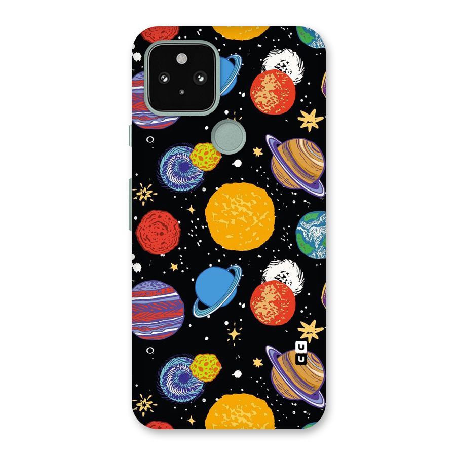 Designer Planets Back Case for Google Pixel 5