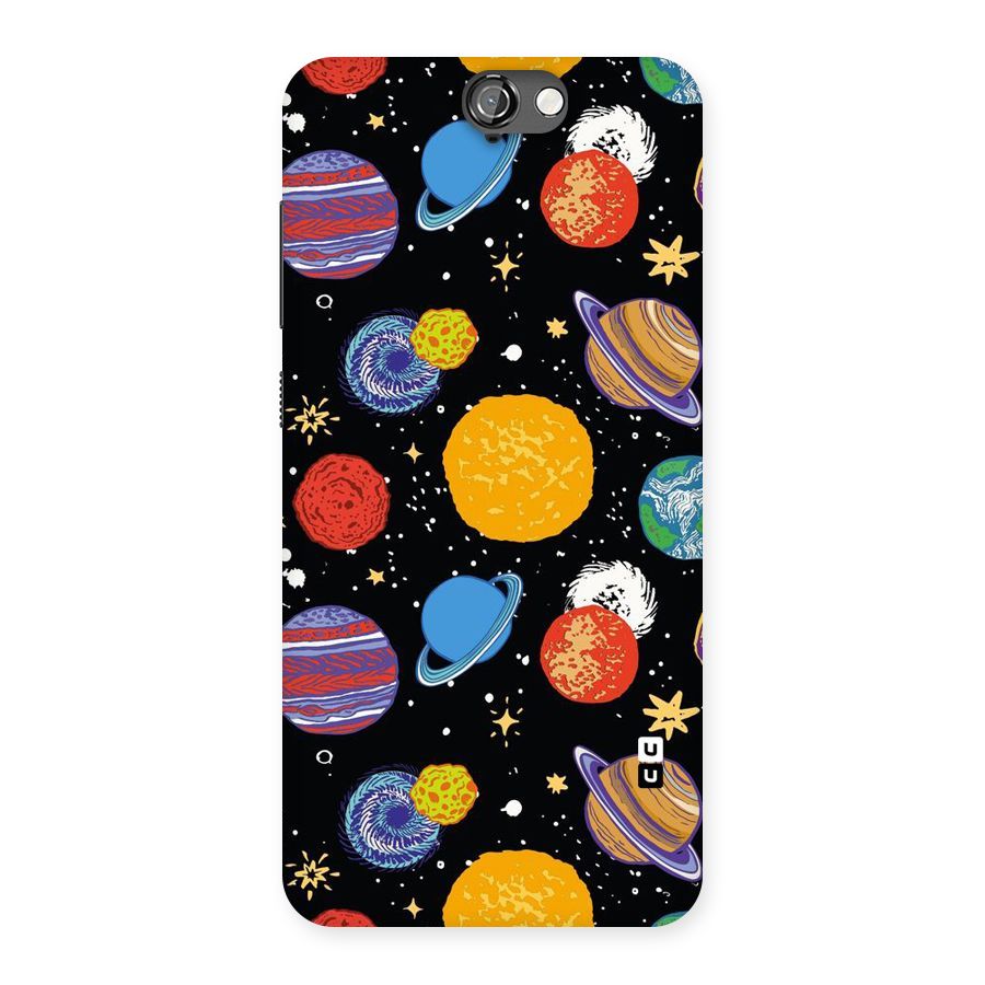 Designer Planets Back Case for HTC One A9