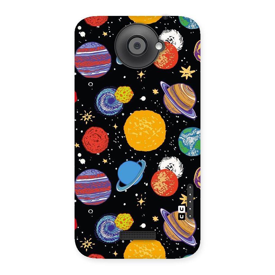 Designer Planets Back Case for HTC One X