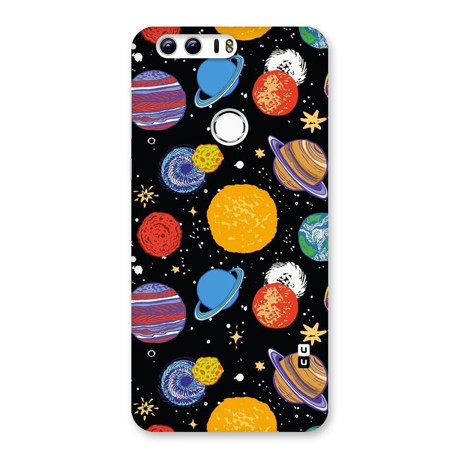 Designer Planets Back Case for Honor 8