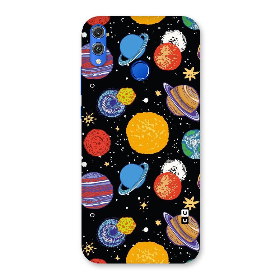 Designer Planets Back Case for Honor 8X