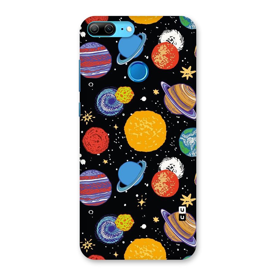 Designer Planets Back Case for Honor 9 Lite