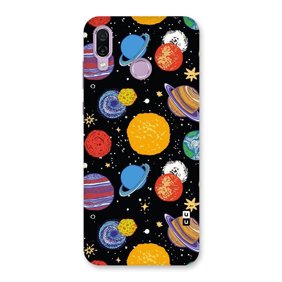 Designer Planets Back Case for Honor Play