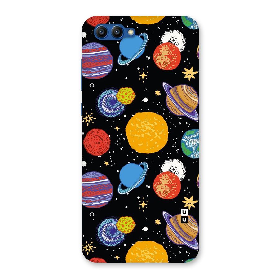 Designer Planets Back Case for Honor View 10