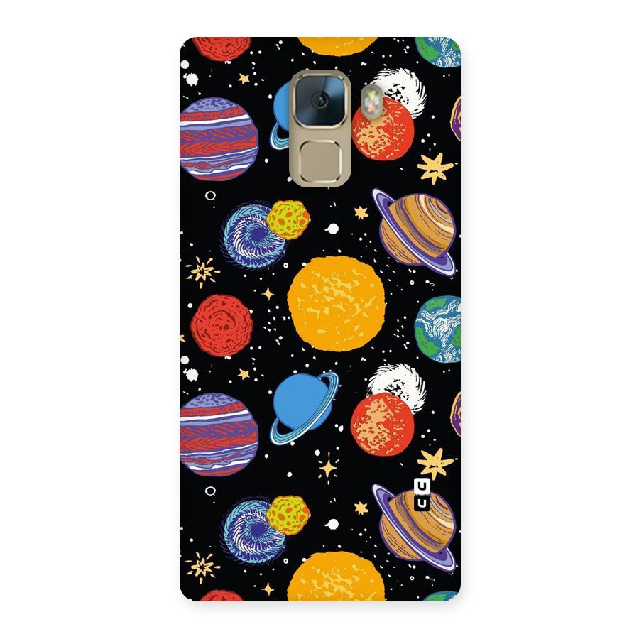 Designer Planets Back Case for Huawei Honor 7