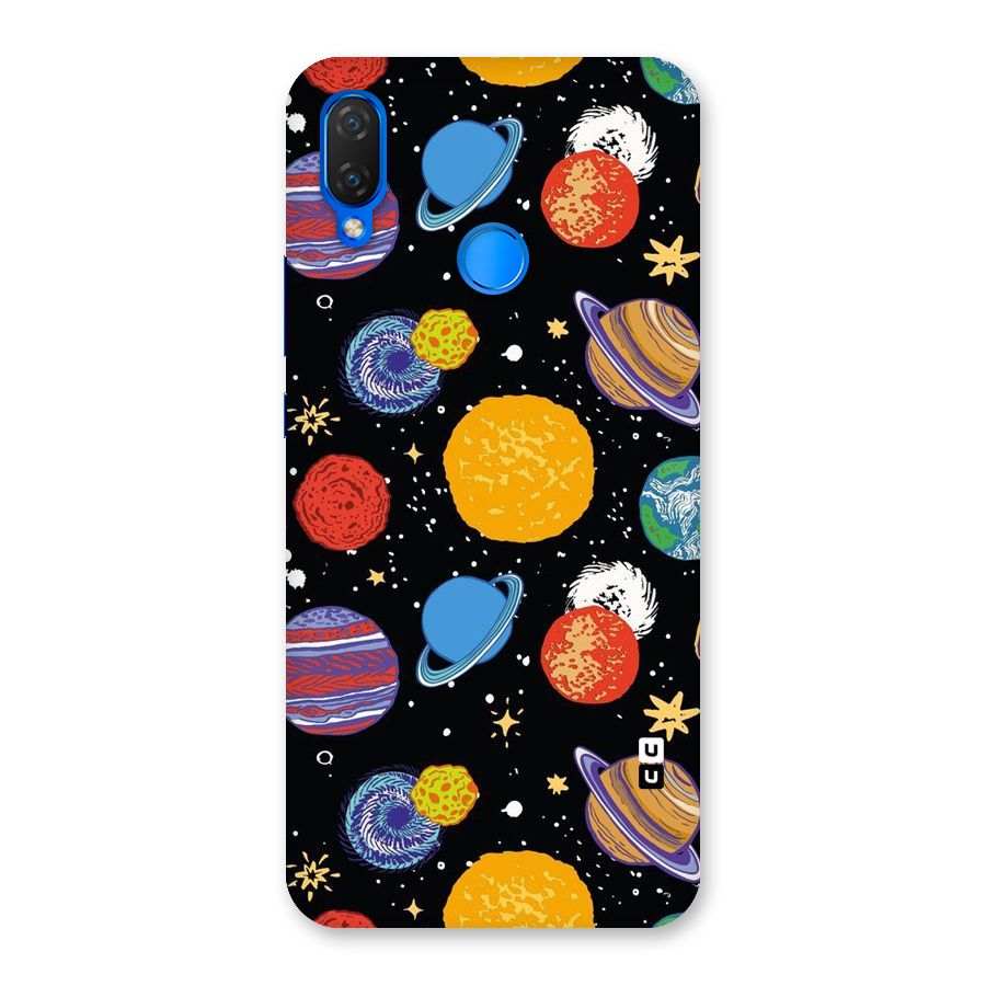 Designer Planets Back Case for Huawei P Smart+