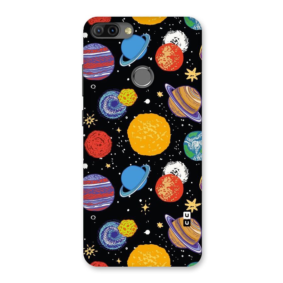 Designer Planets Back Case for Infinix Hot 6 Pro
