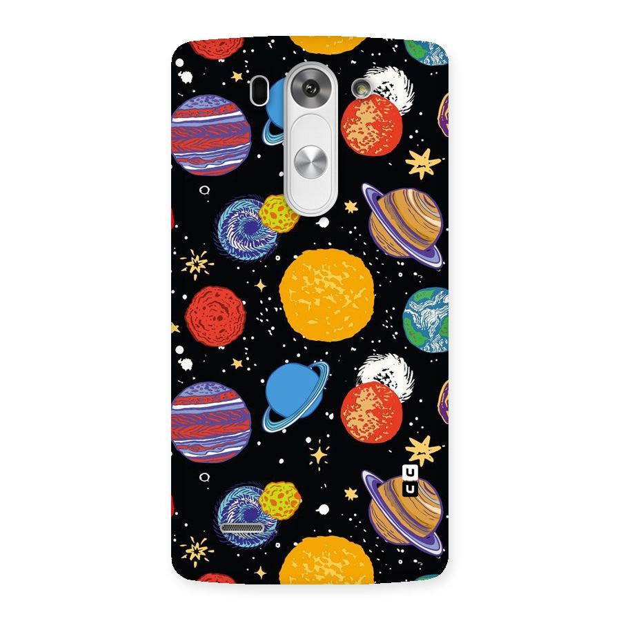 Designer Planets Back Case for LG G3 Beat