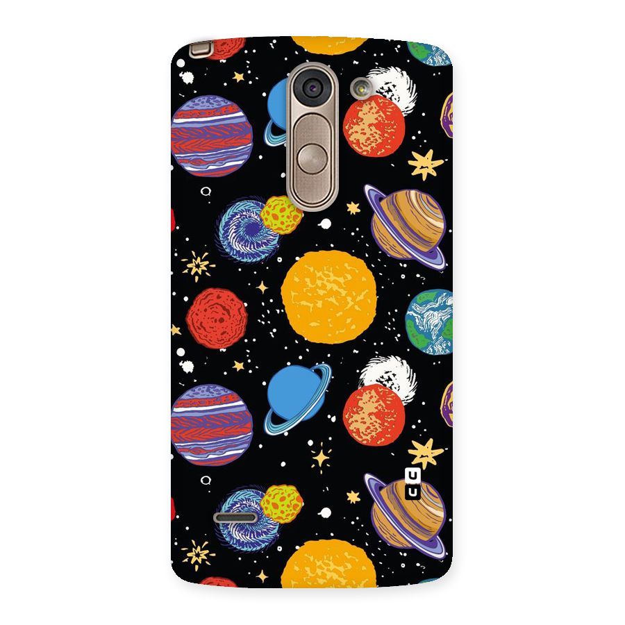 Designer Planets Back Case for LG G3 Stylus