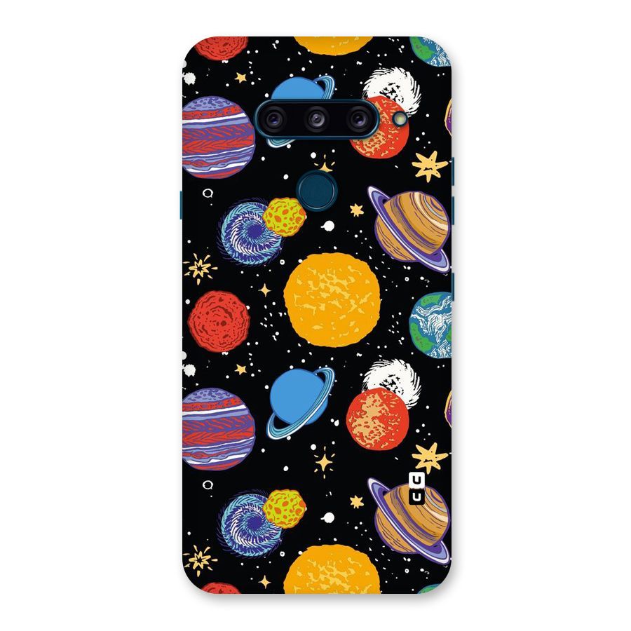Designer Planets Back Case for LG  V40 ThinQ