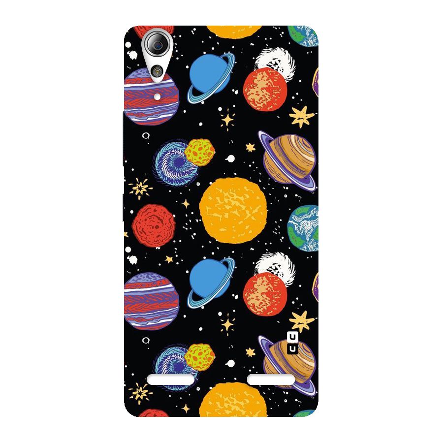 Designer Planets Back Case for Lenovo A6000 Plus
