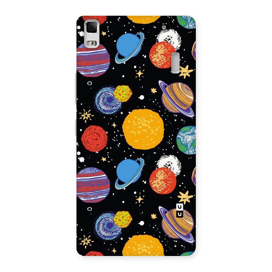 Designer Planets Back Case for Lenovo K3 Note