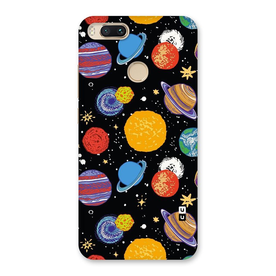 Designer Planets Back Case for Mi A1