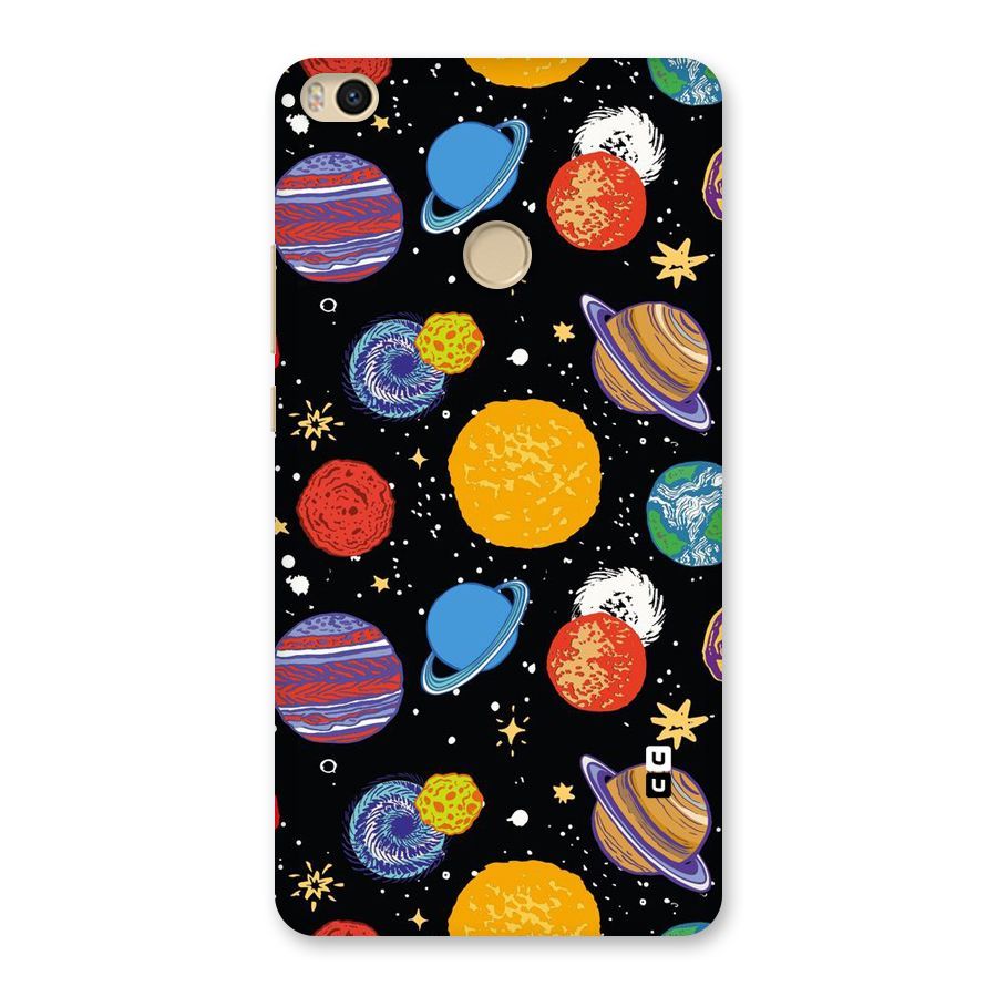 Designer Planets Back Case for Mi Max 2