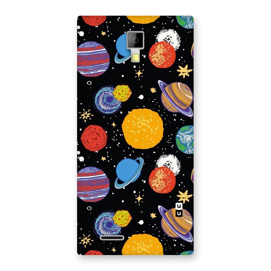 Designer Planets Back Case for Micromax Canvas Xpress A99