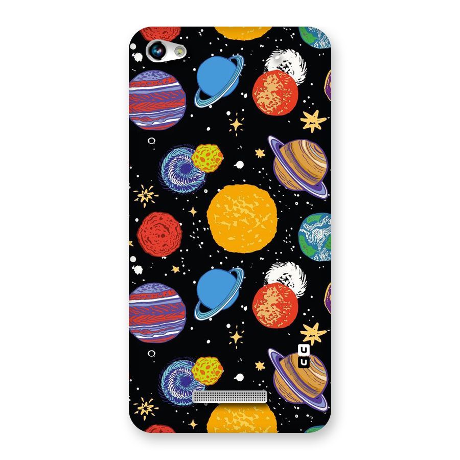 Designer Planets Back Case for Micromax Hue 2