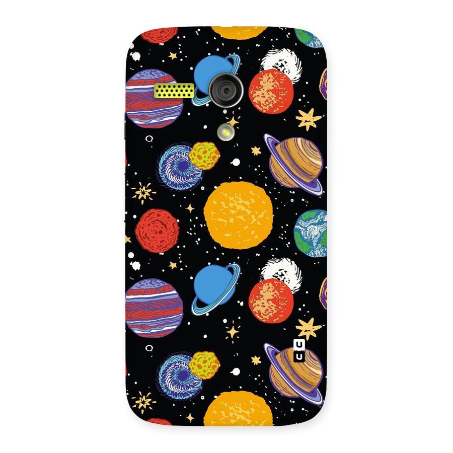 Designer Planets Back Case for Moto G