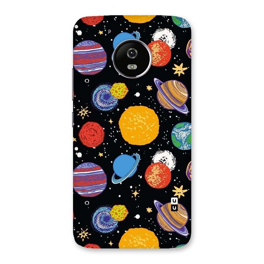 Designer Planets Back Case for Moto G5