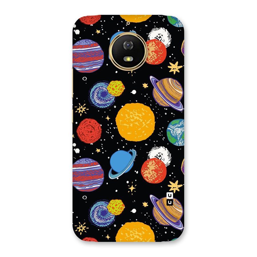 Designer Planets Back Case for Moto G5s