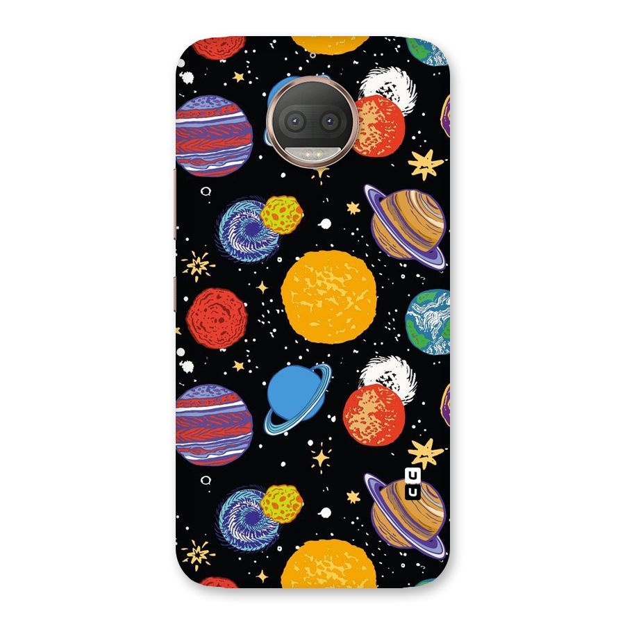 Designer Planets Back Case for Moto G5s Plus