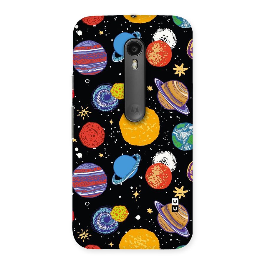 Designer Planets Back Case for Moto G Turbo