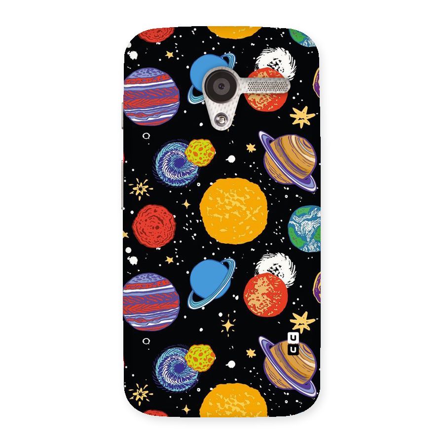 Designer Planets Back Case for Moto X