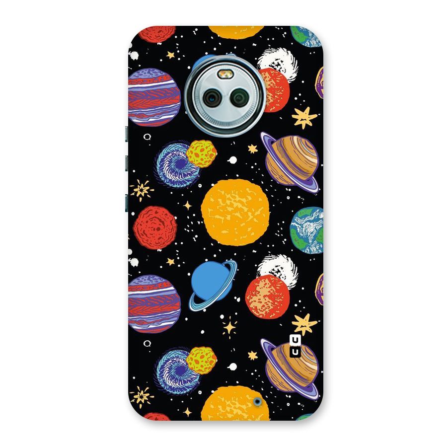 Designer Planets Back Case for Moto X4