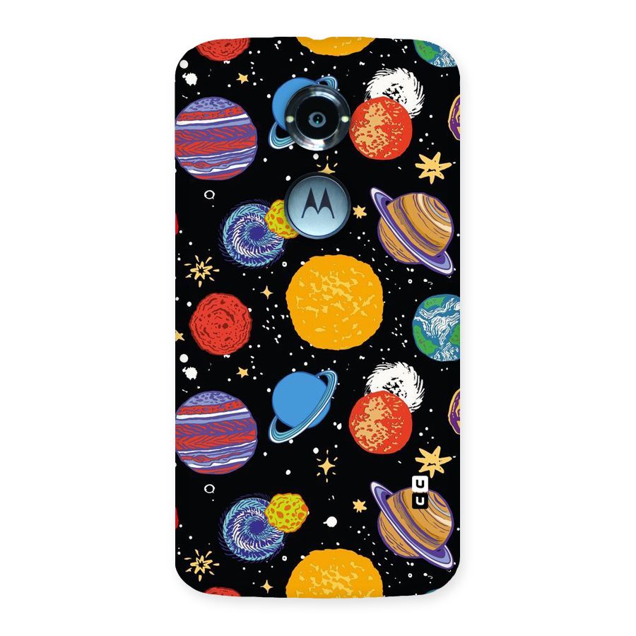 Designer Planets Back Case for Moto X 2nd Gen