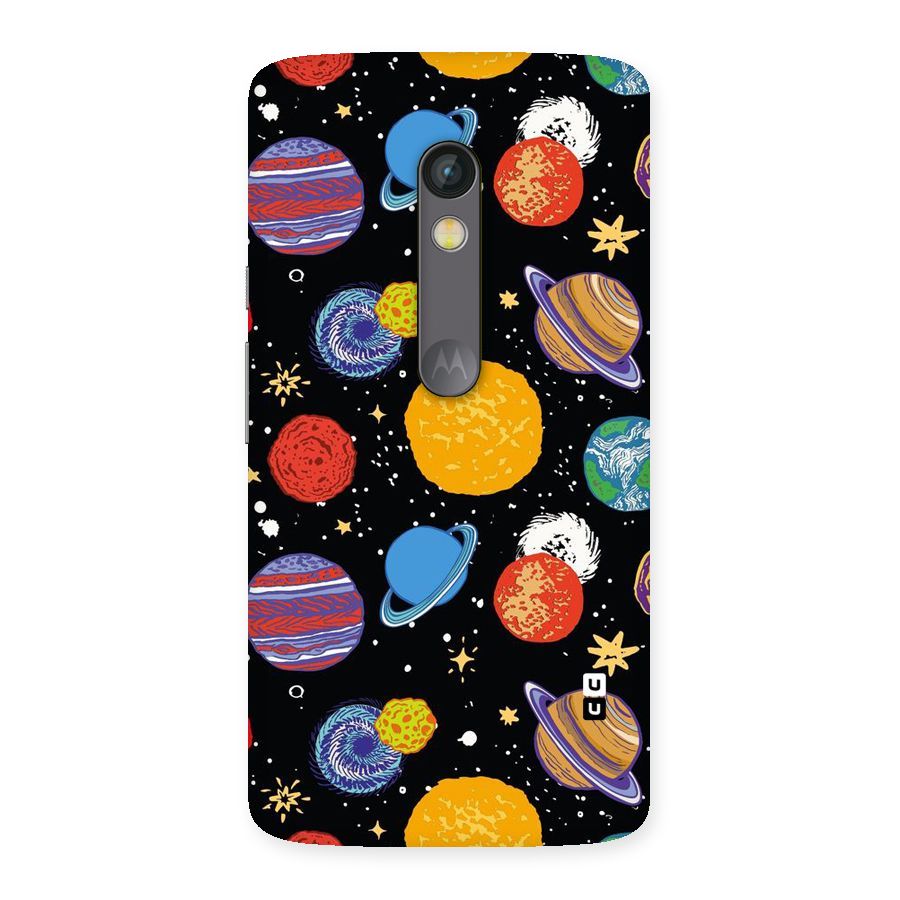 Designer Planets Back Case for Moto X Play