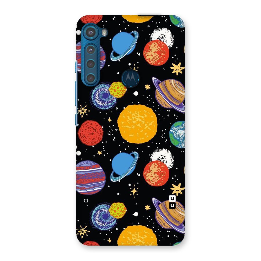 Designer Planets Back Case for Motorola One Fusion Plus