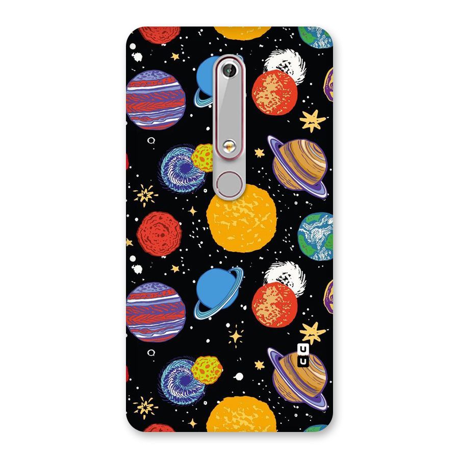 Designer Planets Back Case for Nokia 6.1